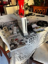 Console nintendo wii con wii sports e mario kart