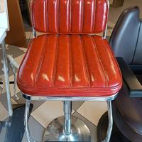 Poltrona rossa parrucchiere!!