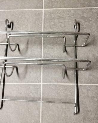 Portarotolo doppio per cucina
