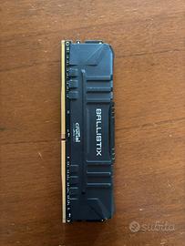 Crucial Ballistix 8gb DDR4-3200 CL16 BL8G32C16U4B