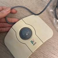 Mouse trackball Logitech vintage