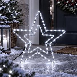 Stella 54 led bianco freddo 58 cm interno/esterno