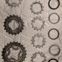 Pacco pignoni Campagnolo Record 10v titanium