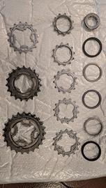 Pacco pignoni Campagnolo Record 10v titanium