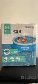 Piscina Bestway Fast Set 2,44 x 61 cm – nuova