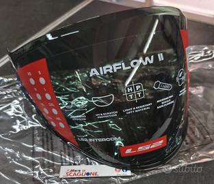 VISIERA ORIGINALE FUME' PER CASCO LS2 AIRFLOW II O