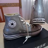 All Star platform argento