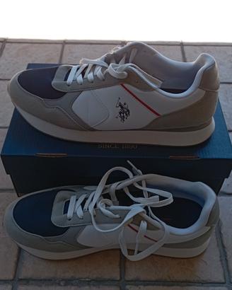 US Polo Sneakers Nobile Tg 45 usate
