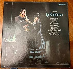 Puccini - La Bohème. Pavarotti,  Freni, Ghiaurov.