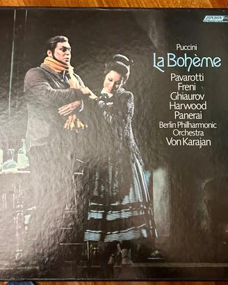 Puccini - La Bohème. Pavarotti,  Freni, Ghiaurov.