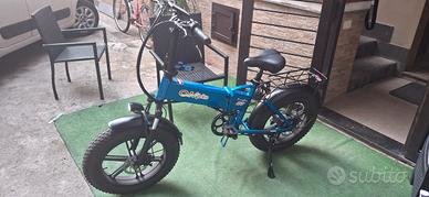 Om bike bici elettrica pieghevole 