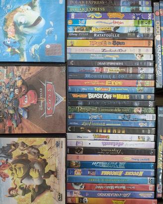 Raccolta custodie per dvd.