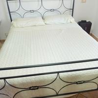 letto in ferro battuto 