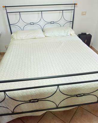 letto in ferro battuto 
