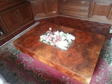 Tavolino Alveo di Willy Rizzo per Mario Sabot