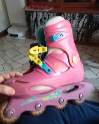 pattini in linea decathlon con accessori