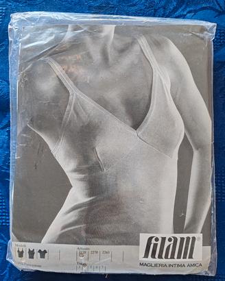 canottiera Donna nuova puro cotone 