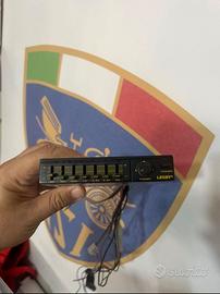 Equalizzatore per Autoradio vintage
