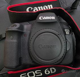 Canon 6d perfetta soli 6000 scatti da vetrina