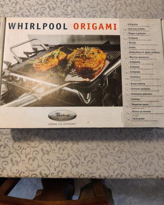 Piastra in ghisa bistecchiera Whirlpool Origami 