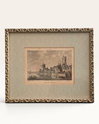 Quadro Vue d'un Canal — Paesaggio olandese