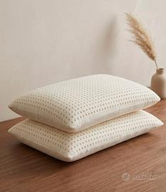 Coppia cuscini lattice mod. Talalay NUOVI 72x42x13
