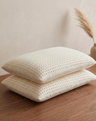 Coppia cuscini lattice mod. Talalay NUOVI 72x42x13