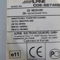 no spedizione,Stereo macchina alphine