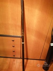 canna verret mondial fissa m8, 5 in carbonio 