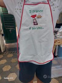 Grembiulino da cucina bambino/a