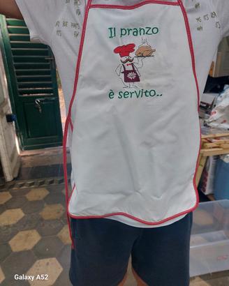 Grembiulino da cucina bambino/a