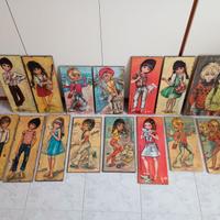 Quadretti anni 60-70 Idylle Falconi