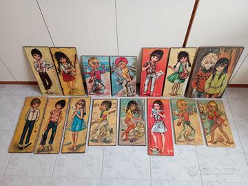 Quadretti anni 60-70 Idylle Falconi