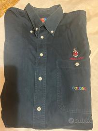 Camicia AC Milan + Benetton, vintage ‘90