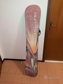 tavola da snowboard Burton 151cm classic camber 