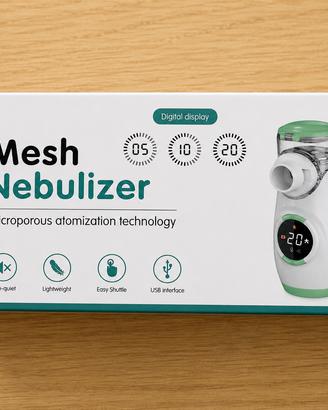 Aerosol  portatile  ricaricabile USB con display