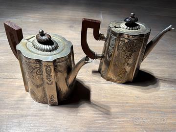 Teiere in argento Sheffield King Harold