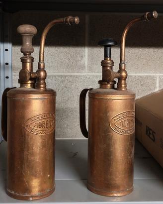 N°2 pompe irroratrici vintage "Fiorenza" 