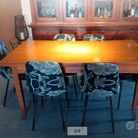 tavolo noce estendibile