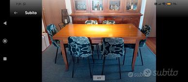 tavolo noce estendibile