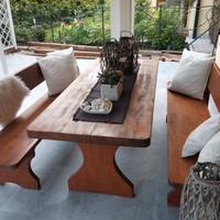 SET GIARDINO TAVOLO PIU' PANCHE