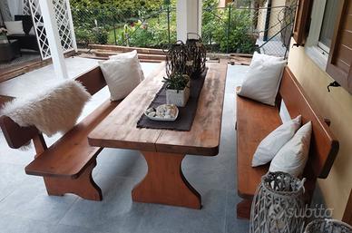 SET GIARDINO TAVOLO PIU' PANCHE