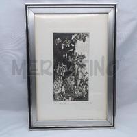 QUADRO ACQUAFORTE RUDI GOROG LA FIDANZATA