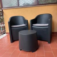 Poltroncine da giardino