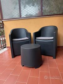 Poltroncine da giardino