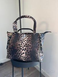 Borsa Carpisa leopardata – Nuova mai usata