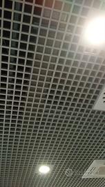 Controsoffitto grigliato in alluminio 60x60