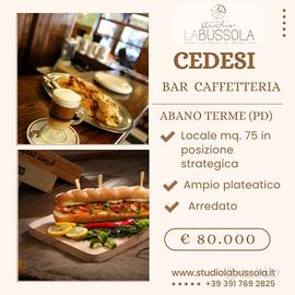STORICO BAR CAFFETTERIA AD ABANO TERME (PD