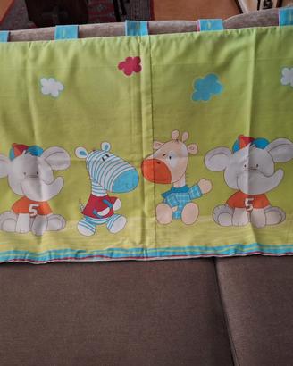 Paracolpi per letto bambino