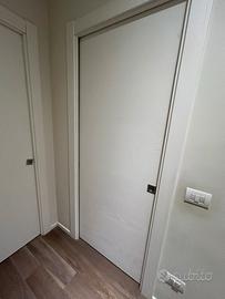 Porta Scorrevole Ferrero Legno EQUA Trame bianco
